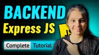 🚀Backend { Express JS } Complete Tutorial | lifetime Coding