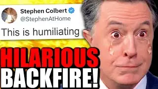 Stephen Colbert Gets HUMILIATED After Saying The DUMBEST Thing Yet!