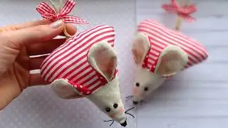 Символ года 2020 своими руками/Crochet mouse 2020/Christmas Ornaments