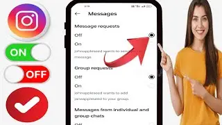 Instagram Message Request Not Showing 2024 | How to Fix Instagram Message Request Problem