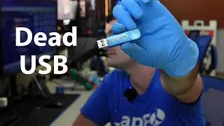 Recovering Data from a Dead Microcenter USB Flash Drive