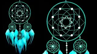 WOW !!! Very Easy Macrame Art Dreamcatcher || How to Make Wall Hanging || Nylon Thread Dream Catcher