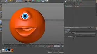 Уроки Cinema 4D:  Cinema4D тег XPresso, морф, с применением своих ползунков, visual Selector