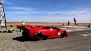 Best sounding Murcielago Vs. Aventador at ShiftS3ctor 10/22/16