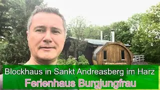 Blockhaus in Sankt Andreasberg im Harz - Ferienhaus Burgjungfrau