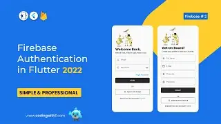 Flutter Firebase Authentication Tutorial - Firebase Auth using email and password 2023