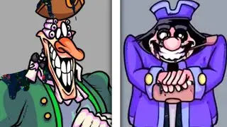 Soviet Cartoons: Dr Livesey VS Pirates Idle Animation (Comparison FNF Mod)