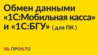 Инструкция по настройке обмена данными между «1С:БГУ» (для ПК) и «1С:Мобильная касса»