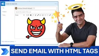 Why is HTML body messed up in Power Automate send email v2 ?