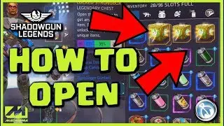 How to open LOCKED STRONGBOX in Shadowgun Legends (strongbox keys)
