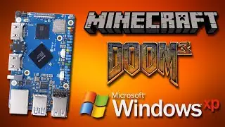 Orange Pi 5 Pro - Minecraft, Doom 3 and...Windows XP?!