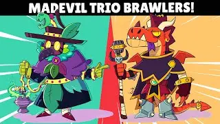 Brawlers Concept For Madevil Trio & More Skins Ideas
