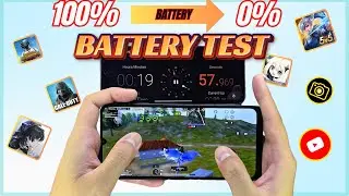 Samsung Galaxy A06 Battery Drain Test