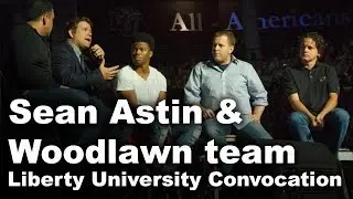 Sean Astin & Woodlawn Team - Liberty University Convocation