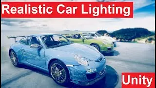 Realistic Car Lighting Unity 2021