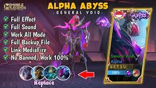 SCRIPT SKIN ALPHA ABYSS FULL EFFECT & AUDIO NO PASSWORD!! NEW PATCH