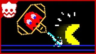 PAC-MAN Maze Mayhem Level 4 💥 8bit Pixel Cartoon (Spritars Animations)