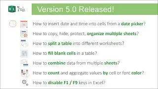 XLTools 5.0 Released!