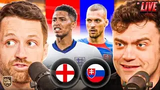 ENGLAND 2-1 SLOVAKIA | THE CLUB LIVE