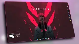 This is The BEST Jujutsu Kaisen Desktop Setup | Anime Theme for Windows