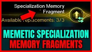How To Get MEMETIC SPECIALIZATION MEMORY FRAGMENTS In Once Human (FULL GUIDE)