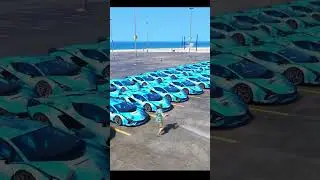 MICHAEL DESTROY SUPER CARS GTA V || TECHNO GAMERZ #shorts #shortfeed #gta #gta5 #gaming