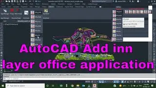 AutoCAD- Add prefix and suffix to layer name  change layer color change layer case U/L