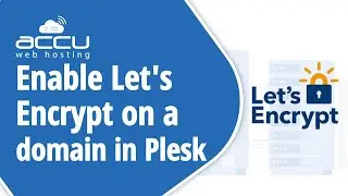 How to enable Lets Encrypt SSL Certificate for a domain in Plesk?