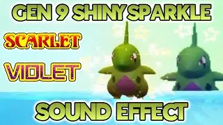 Gen 9 Shiny Sparkle Sound Effect - Pokémon Scarlet and Violet