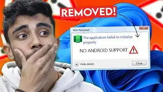 Microsoft Removed Android App Support From Windows 11 🤐 Biggest Changed For 11 User!