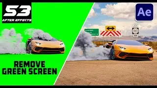After Effects Class - 53 | How to Remove Green/Blue Screen Video Background !