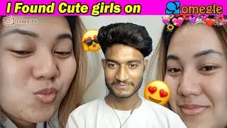 I Found cute girls on omegle 🤩 || I Meet cute girls on ometv || ometv live my  @aashuuk_0992