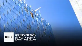 Glass pane falls from top of San Francisco skyscraper