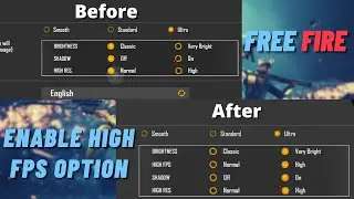 How to Enable High fps option in free fire. 60 fps in free fire. Squad helper
