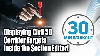 Displaying Civil 3D Corridor Targets Inside the Section Editor!