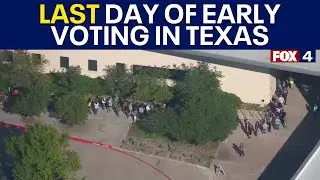 8M+ Texans cast ballot during early voting