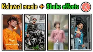 Instagram trending music Beat sync with shake effects in kinemaster || kolavari music Beat sync