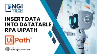 # 1.6 NGIT-TECH-INSERT DATA INTO DATA TABLE & DATA ROW IN RPA UI PATH