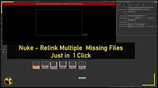 Relink Missing Media Files in Nuke Just in One Click | How to Relink Missing files in Nuke