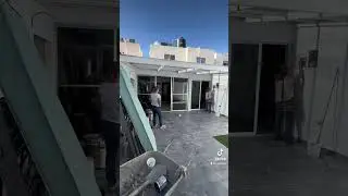 Remodelación de patio antes 🆚 después