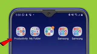 OnePlus Nord Ce2 : How to Create a Folder on Home Screen and Group Apps