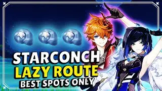 STARCONCH FARMING ROUTE IN 5 MINS [FARM FOR YELAN] - [Route map included]