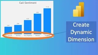 Power BI Dynamic Y Axis for Stack Bar Chart | Slicer to change the dimension of the chart