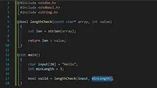 How to Validate the Length of a String in C (Length Check)