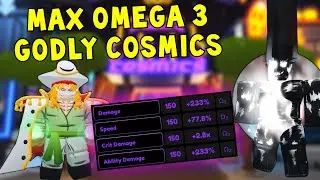 TWO MAX LEVEL OMEGA 3 GODLY COSMICS | Hatching Godly Cosmic