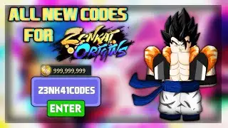 ALL NEW *SECRET* CODES in ZENKAI ORIGINS CODES! (Roblox Zenkai Origins Codes)