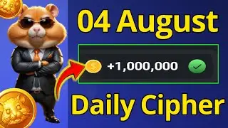 04 August Hamster Kombat Daily Cipher Code Today | Cipher Code 