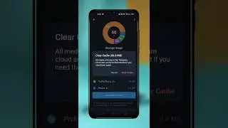 Telegram Storage Usage Data Clear And Reset Statistics Data 