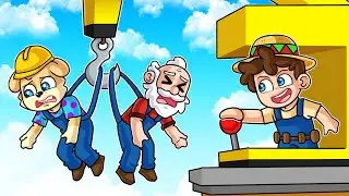 Nuestra primera chamba... 😂👷🏻‍♂️👷🏻👷🏻‍♀️ SILVIOGAMER PLASTILINA en Human Fall Flat
