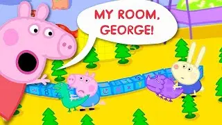 Richard Rabbit Comes To Play 🦖 | Peppa Pig Official Full Episodes |